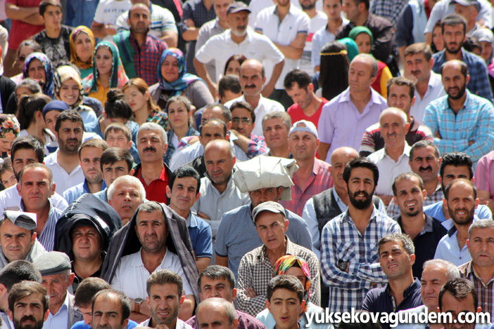 Selahattin Demirtaş Yüksekova'da 70