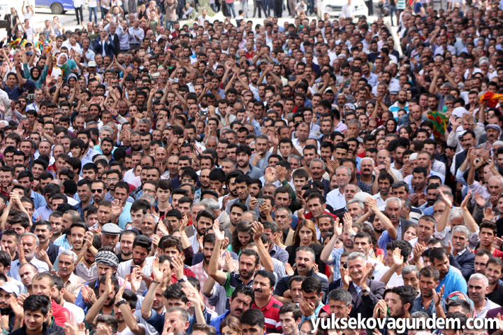 Selahattin Demirtaş Yüksekova'da 81