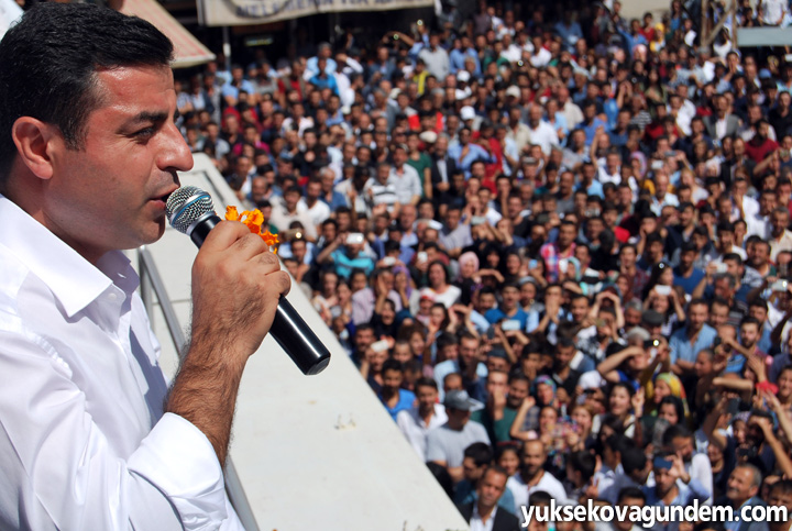 Selahattin Demirtaş Yüksekova'da 84