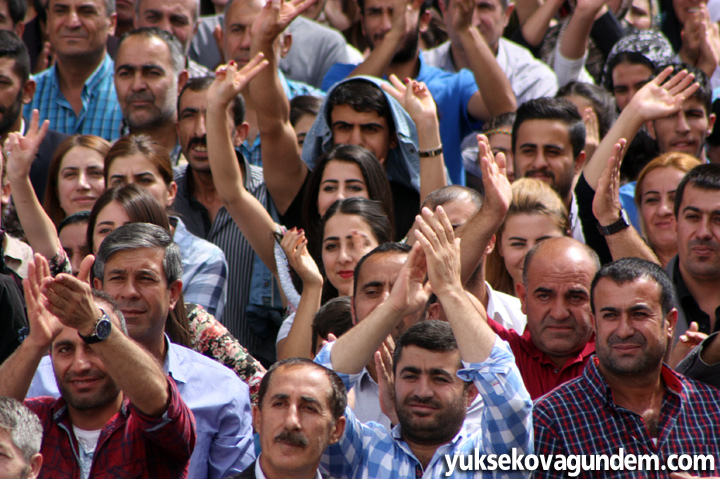Selahattin Demirtaş Yüksekova'da 85