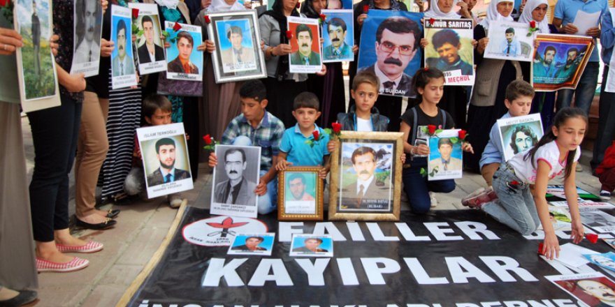 Kayıp Yakınları: Sarıtaş'ın Failleri Yargılansın