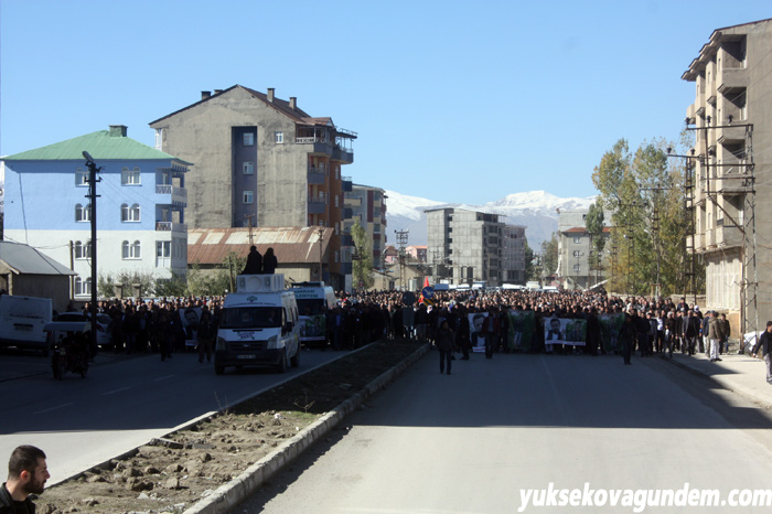 Dara ile Doğma Yüksekova'da toprağa verildi 7