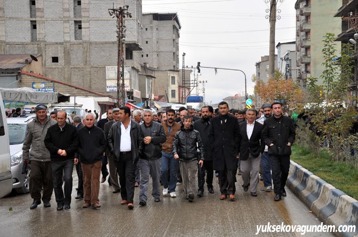 Yüksekova Silvan için yürüdü 4