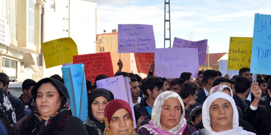 Yüksekova 'Silvan' yürüdü