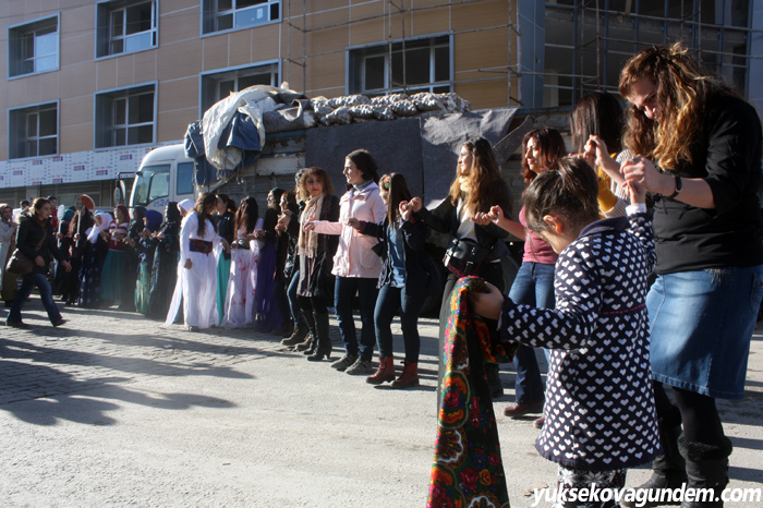 Yüksekova'da 'kadın şiddetine' karşı yürüyüş düzenlendi 5