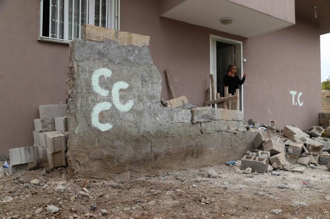 14 günlük yasağın ardından Nusaybin'de çatışma izleri 1