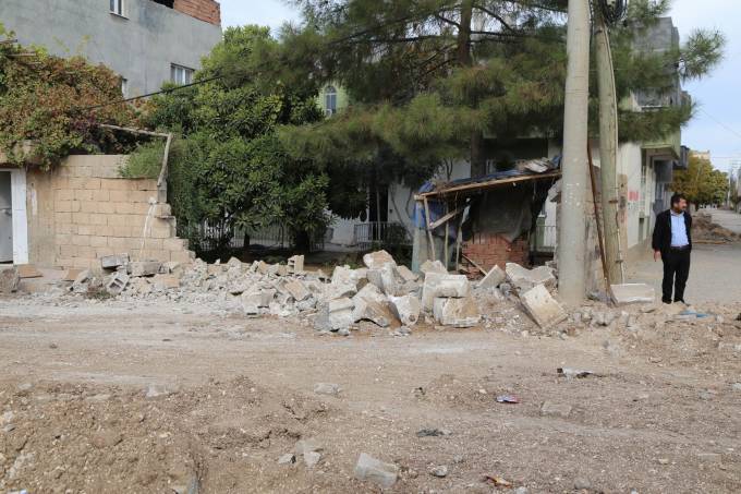 14 günlük yasağın ardından Nusaybin'de çatışma izleri 15