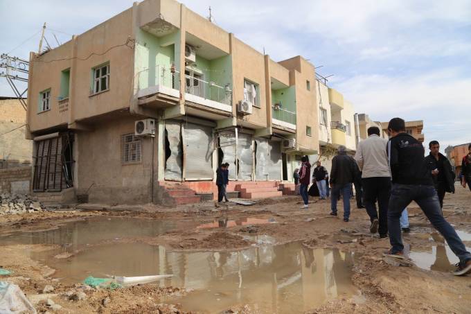 14 günlük yasağın ardından Nusaybin'de çatışma izleri 28