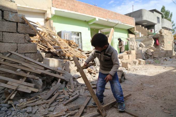 14 günlük yasağın ardından Nusaybin'de çatışma izleri 3