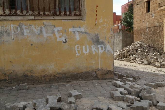 14 günlük yasağın ardından Nusaybin'de çatışma izleri 5