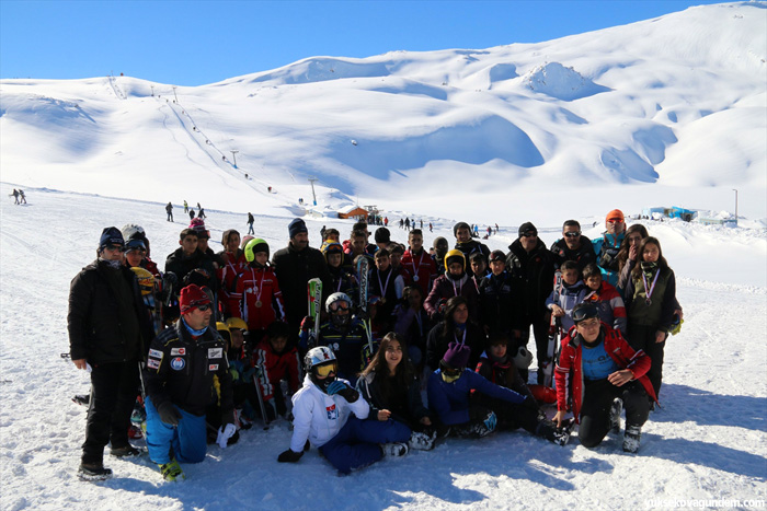 Hakkari'de Kayak Yarışması 4