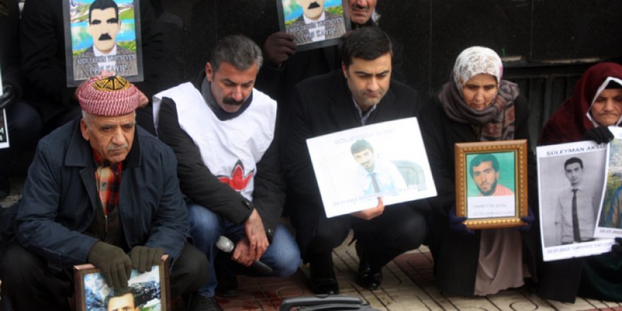 Kayıp yakınları Tekçi'nin faiilerini sordu