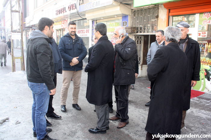 Yüksekova'da esnaf ziyaretleri bugün de sürdü 12