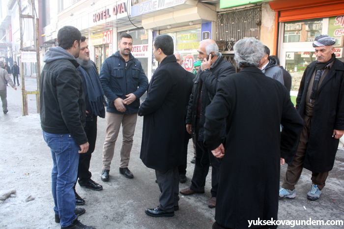 Yüksekova'da esnaf ziyaretleri bugün de sürdü 14