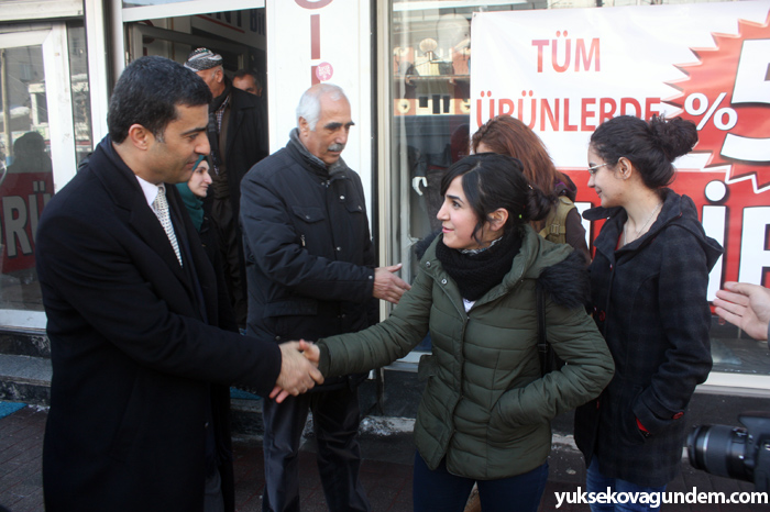Yüksekova'da esnaf ziyaretleri bugün de sürdü 2