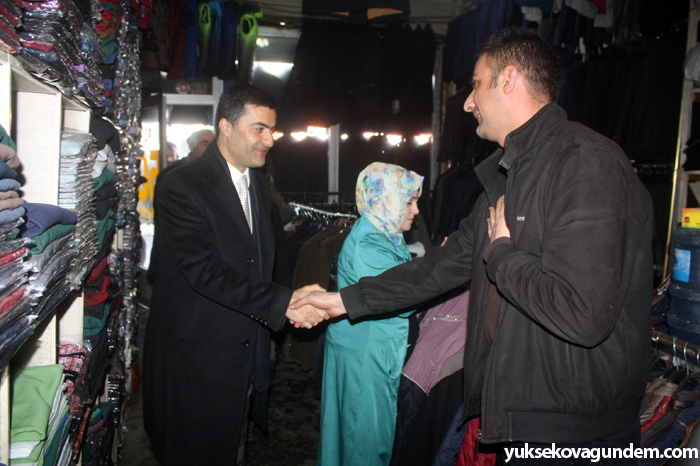Yüksekova'da esnaf ziyaretleri bugün de sürdü 20