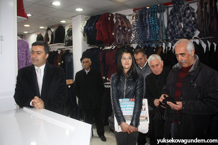 Yüksekova'da esnaf ziyaretleri bugün de sürdü 8