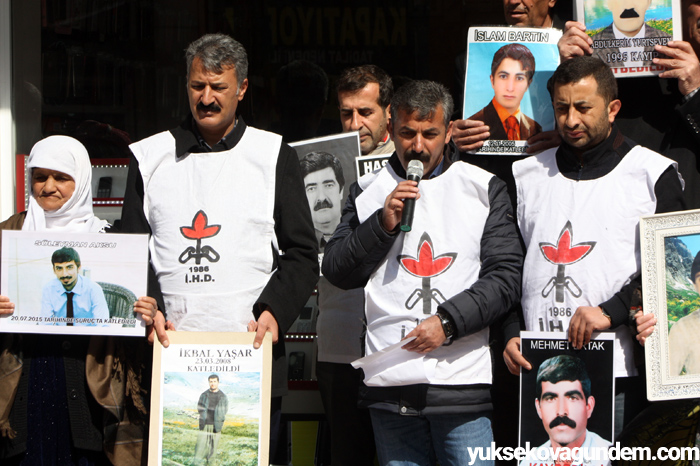 Kayıp yakınları: Buradaki fotoğrafların çoğalmaması için oturuyoruz 8