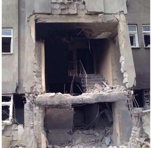 Yüksekova'da çatışma sonrası fotoğraflar 20