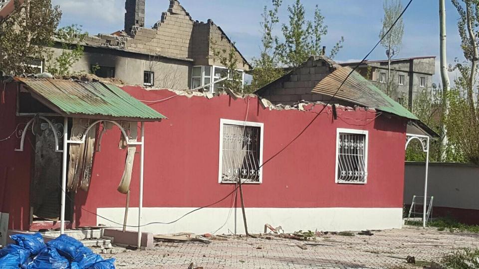 Yüksekova'da çatışma sonrası fotoğraflar 3