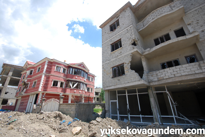 Çatışmalardan sonra Yüksekova'dan fotoğraflar 100