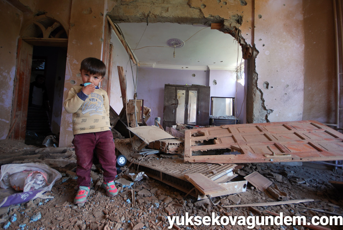 Çatışmalardan sonra Yüksekova'dan fotoğraflar 101
