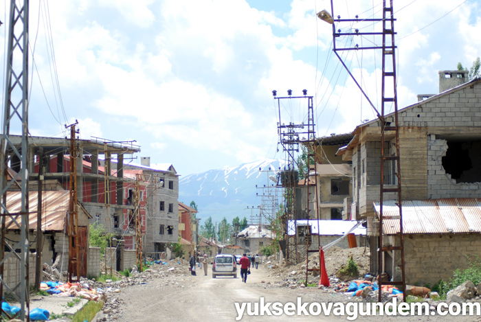 Çatışmalardan sonra Yüksekova'dan fotoğraflar 103