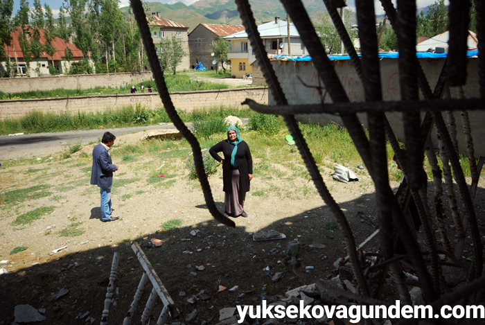 Çatışmalardan sonra Yüksekova'dan fotoğraflar 113