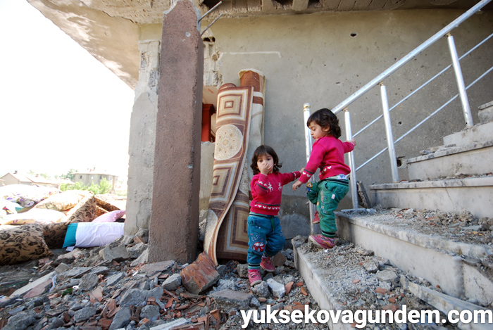 Çatışmalardan sonra Yüksekova'dan fotoğraflar 114