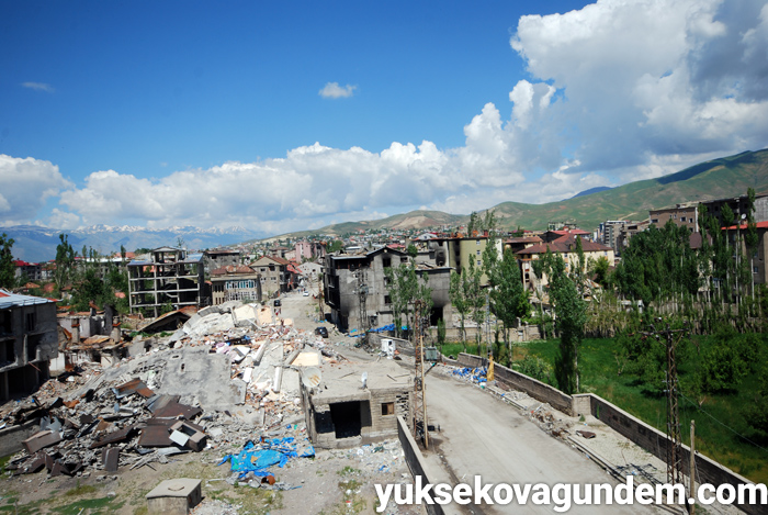 Çatışmalardan sonra Yüksekova'dan fotoğraflar 129