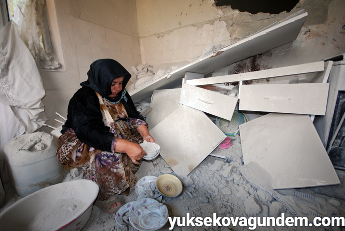 Çatışmalardan sonra Yüksekova'dan fotoğraflar 142