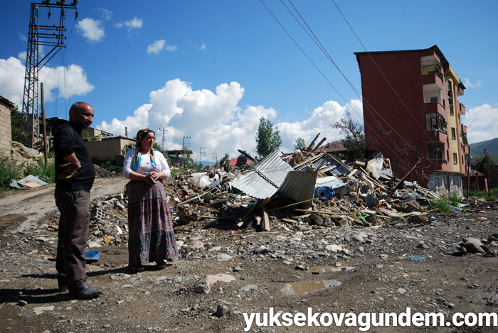 Çatışmalardan sonra Yüksekova'dan fotoğraflar 18