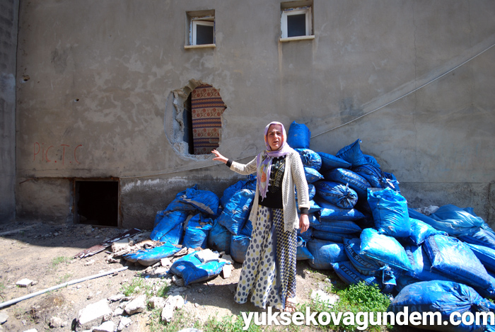 Çatışmalardan sonra Yüksekova'dan fotoğraflar 30