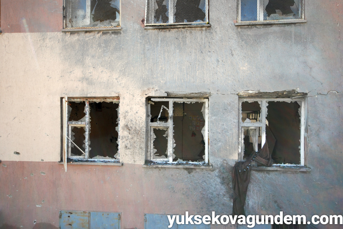 Çatışmalardan sonra Yüksekova'dan fotoğraflar 36