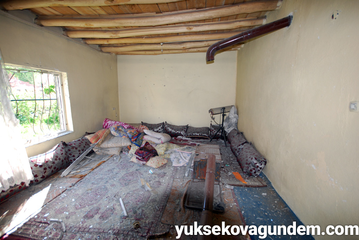 Çatışmalardan sonra Yüksekova'dan fotoğraflar 43
