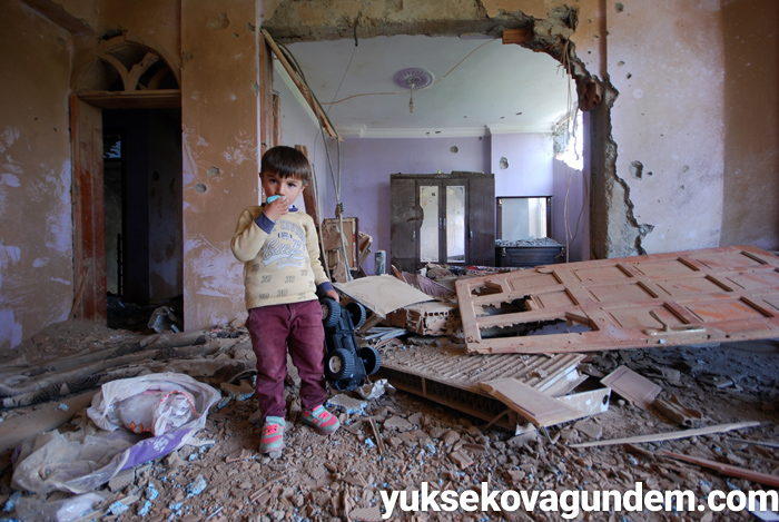 Çatışmalardan sonra Yüksekova'dan fotoğraflar 60