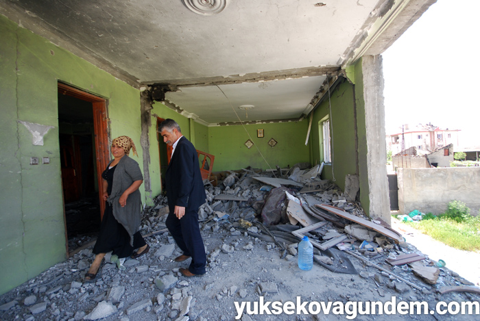 Çatışmalardan sonra Yüksekova'dan fotoğraflar 7