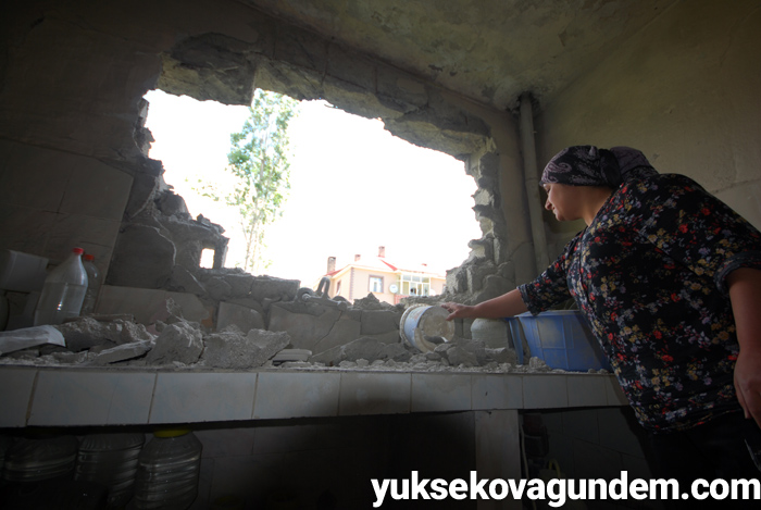 Çatışmalardan sonra Yüksekova'dan fotoğraflar 72