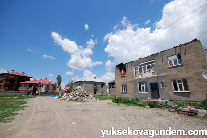 Çatışmalardan sonra Yüksekova'dan fotoğraflar 76