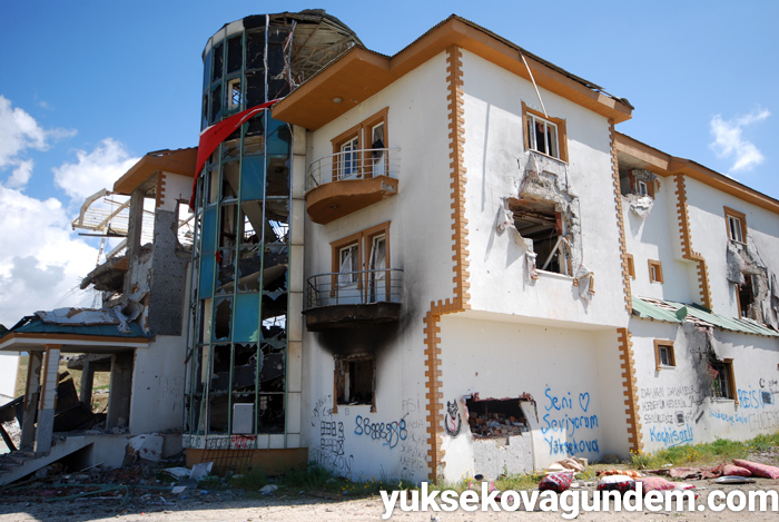 Çatışmalardan sonra Yüksekova'dan fotoğraflar 78