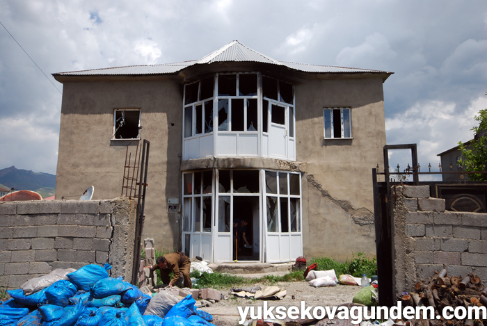 Çatışmalardan sonra Yüksekova'dan fotoğraflar 83