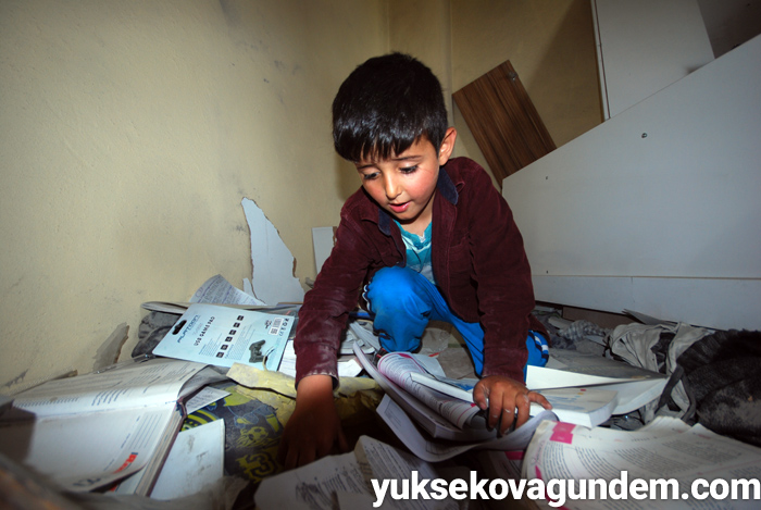 Çatışmalardan sonra Yüksekova'dan fotoğraflar 89