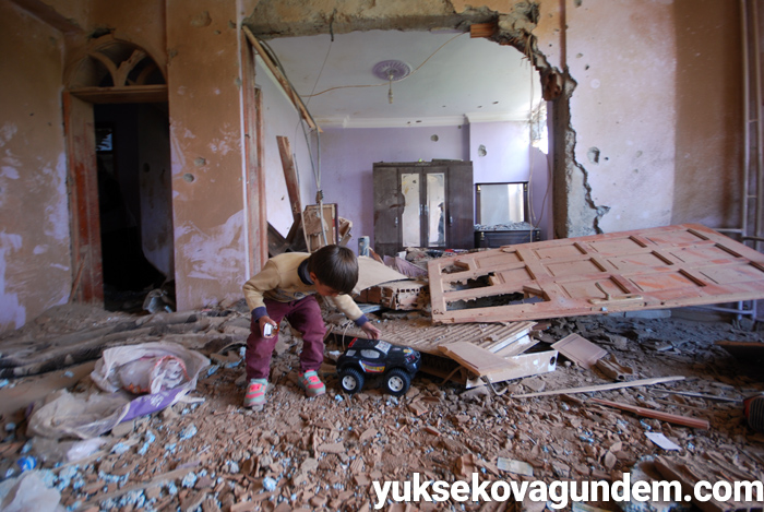 Çatışmalardan sonra Yüksekova'dan fotoğraflar 94