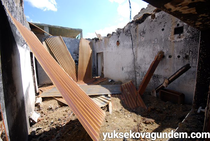 Çatışmalardan sonra Yüksekova'dan fotoğraflar 99