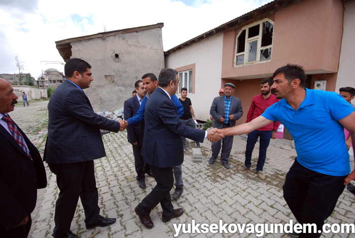 CHP Milletvekili Tanrıkulu Yüksekova'da incelemelerde bulundu 13