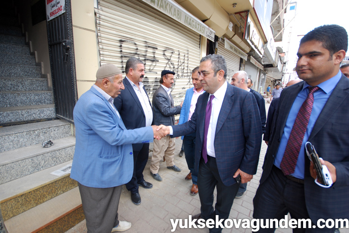 CHP Milletvekili Tanrıkulu Yüksekova'da incelemelerde bulundu 15