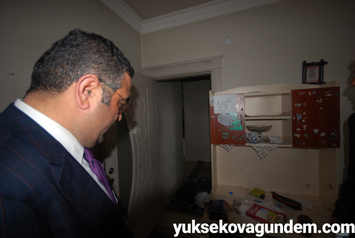 CHP Milletvekili Tanrıkulu Yüksekova'da incelemelerde bulundu 19