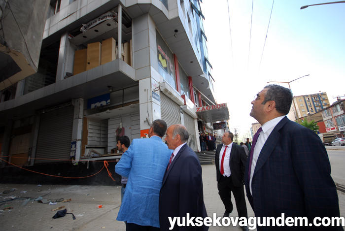 CHP Milletvekili Tanrıkulu Yüksekova'da incelemelerde bulundu 21
