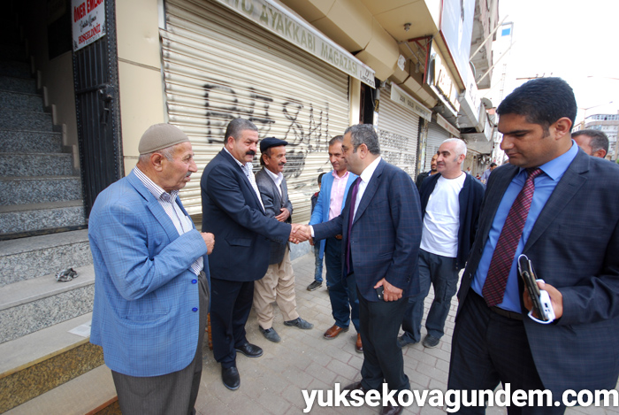 CHP Milletvekili Tanrıkulu Yüksekova'da incelemelerde bulundu 23