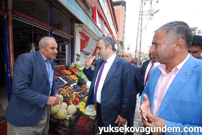 CHP Milletvekili Tanrıkulu Yüksekova'da incelemelerde bulundu 31